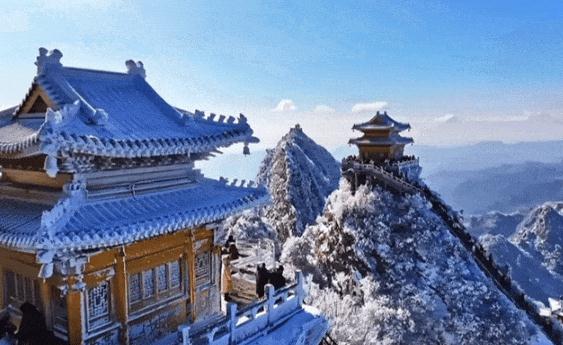 老君山的雪，是冬天写给人间的诗