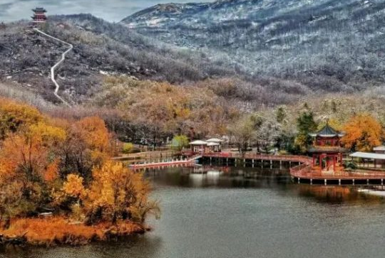 「盼雪成真·福利继续」七十二潭景区限时换装冰雪童话世界