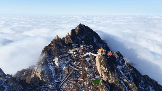 3月来老君山，赴一场春雪与云海的惊鸿宴！