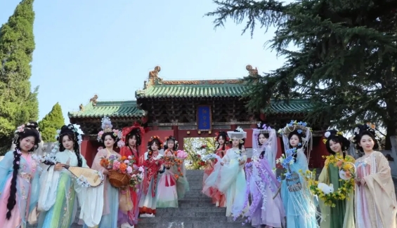 清明启序 春满王屋 | 十二花神如约至，续火花、诵经典，踏青赏春得好礼！