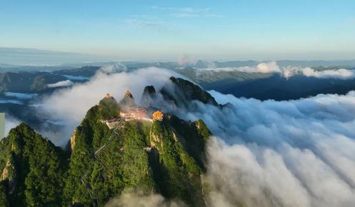 别只等冬天，老君山的春天也是仙境本境！